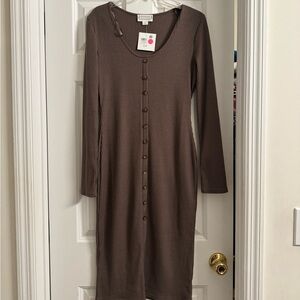 Loveriche ribbed dress M